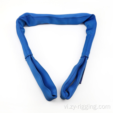 buộc xuống sling polyester webbing nguyên liệu thô